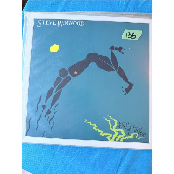 STEVE WINWOOD ARC OF A DIVER VINYL RECORD