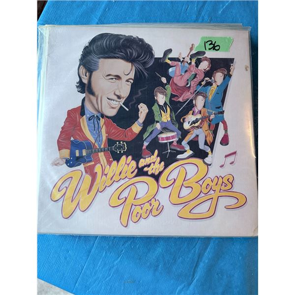 WILLIE AND THE POOR BOYS VINYL RECORD