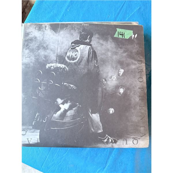THE WHO QUADROPHENIA STEREO VINYL RECORD
