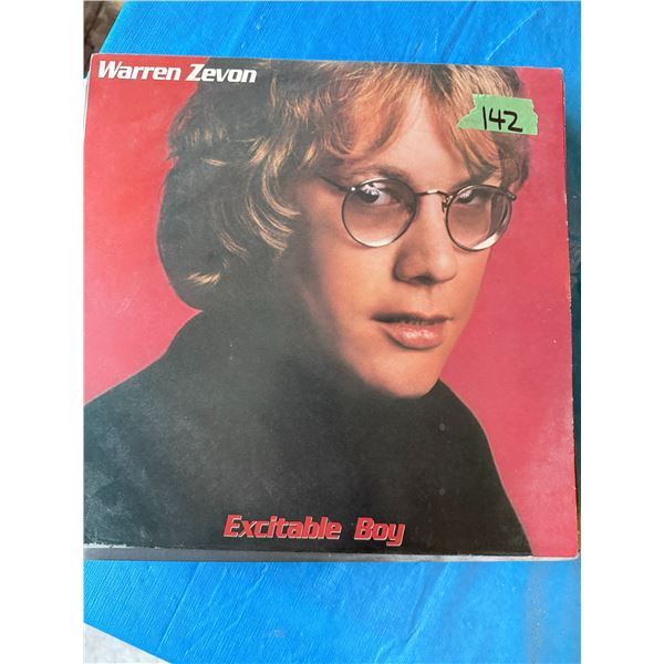 WARREN ZEVON EXCITABLE BOY VINYL RECORD