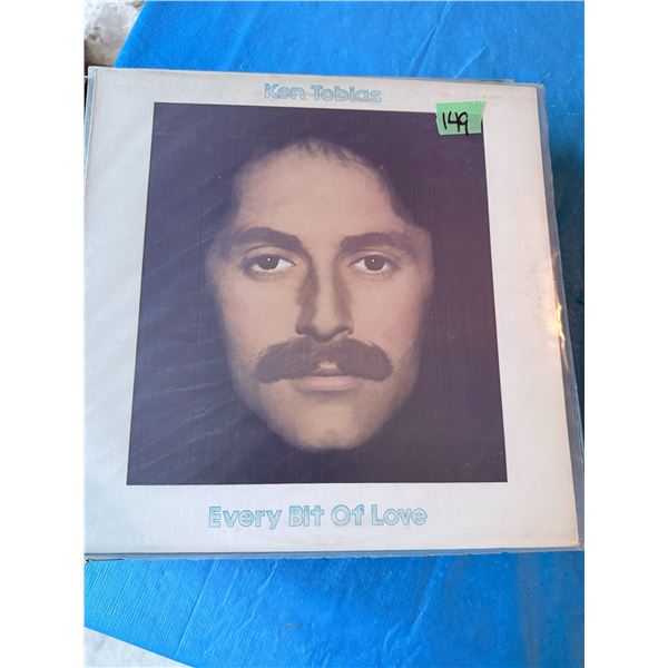 KEN TOBIAS EVERY BIT OF LOVE VINYL RECORD