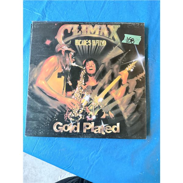 CLIMAX BLUES BAND GOLD PLATED VINYL RECORD