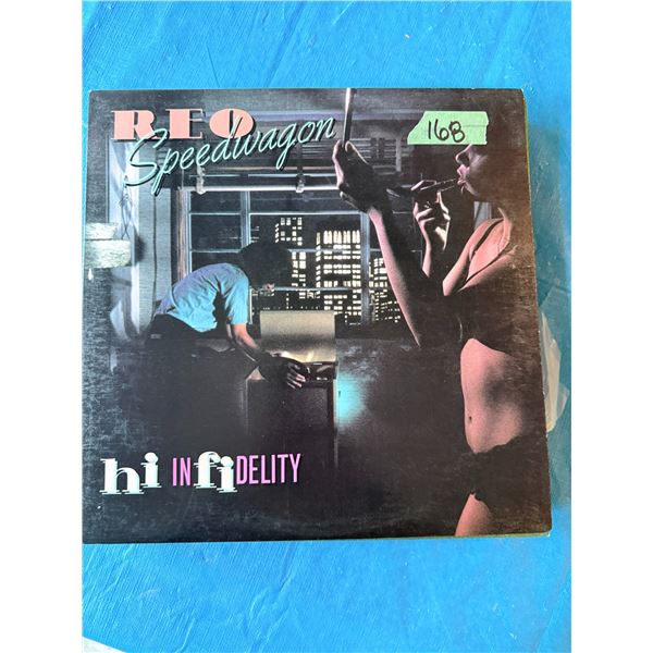 REO SPEEDWAGON HI INFIDELITY VINYL RECORD