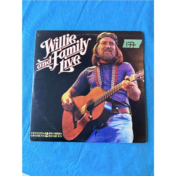 WILLIE FAMILY LIVE 2 VINYL RECORD