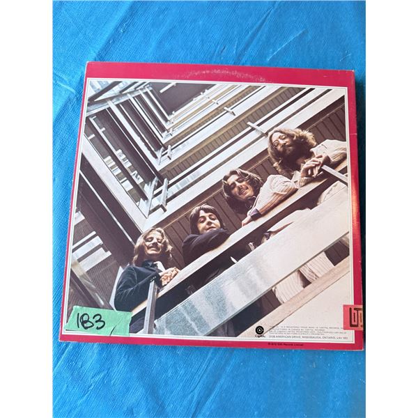 THE BEATLES RED ALBUM VINYL RECORD