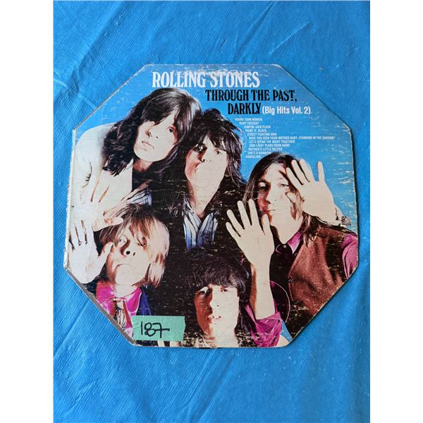 THE ROLLING STONES THROUGH THE PAST, DARKLY BIG HITS VOL. 2 VINYL RECORD