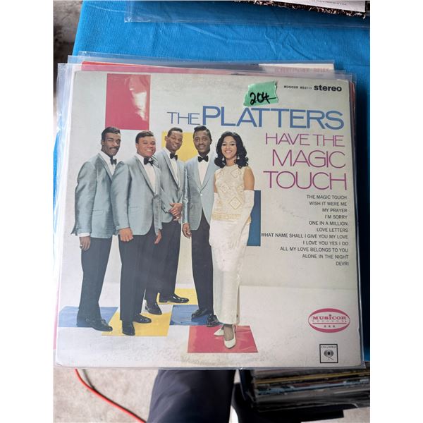 THE PLATTERS HAVE THE MAGIC TOUCH VINYL RECORD