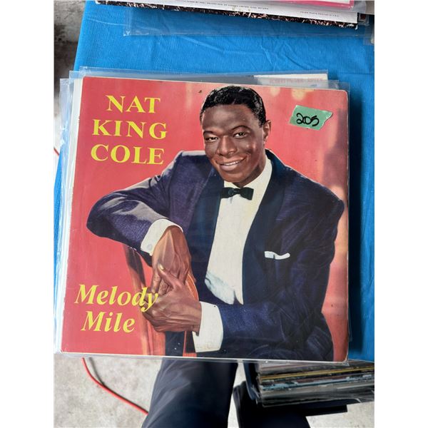 NAT KING COLE MELODY MILE VINYL RECORD