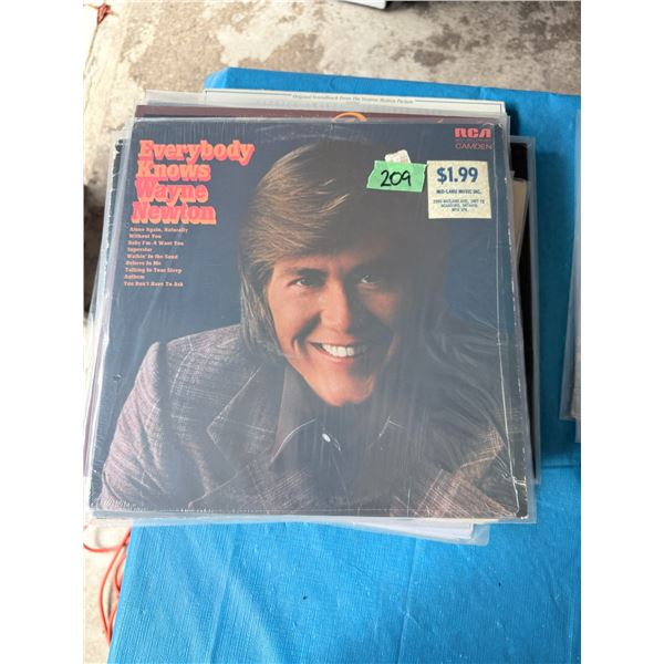 RCA CAMDEN EVERYBODY KNOWS WAYNE NEWTON STEREO VINYL RECORD