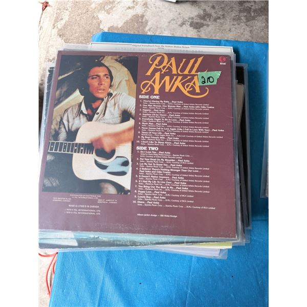 PAUL ANKA VINYL RECORD