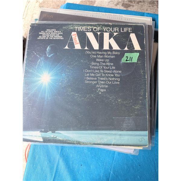 TIMES OF YOUR LIFE ANKA VINYL RECORD