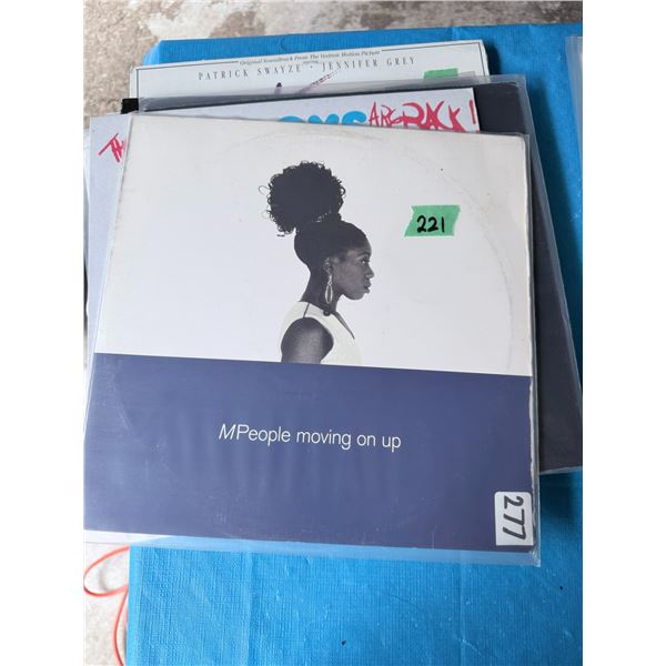 M PEOPLE MOVING ON UP VINYL RECORD