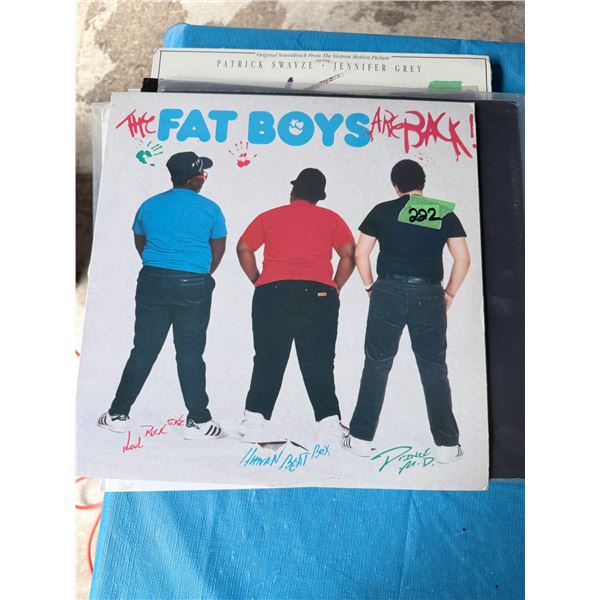 THE FAT BOYS ARE BACK  VINYL RECORD