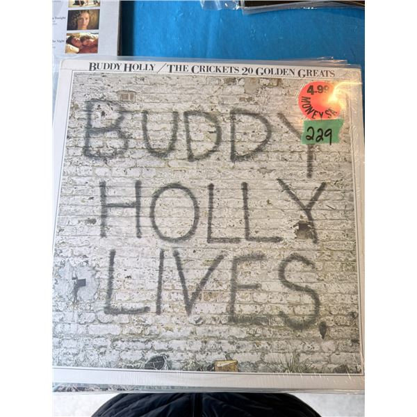 BUDDY HOLLY / THE CRICKETS 20 GOLDEN GREATS VINYL RECORD
