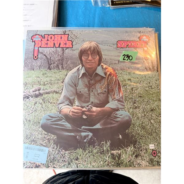 JOHN DENVER SPIRIT VINYL RECORD