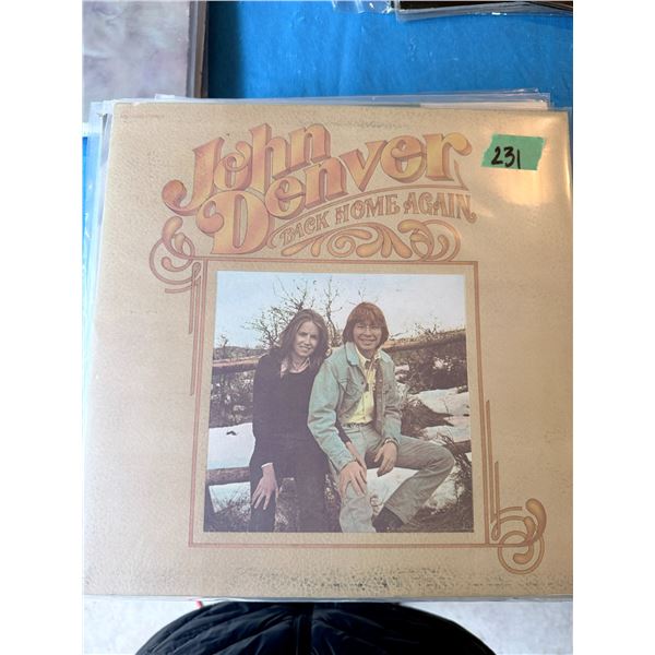 JOHN DENVER BACK HOME AGAIN VINYL RECORD
