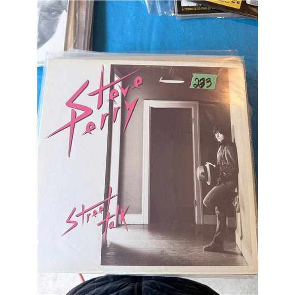 STEVE PERRY STREET TALK VINYL RECORD