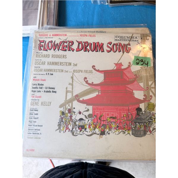 FLOWER DRUM SONG VINYL RECORD