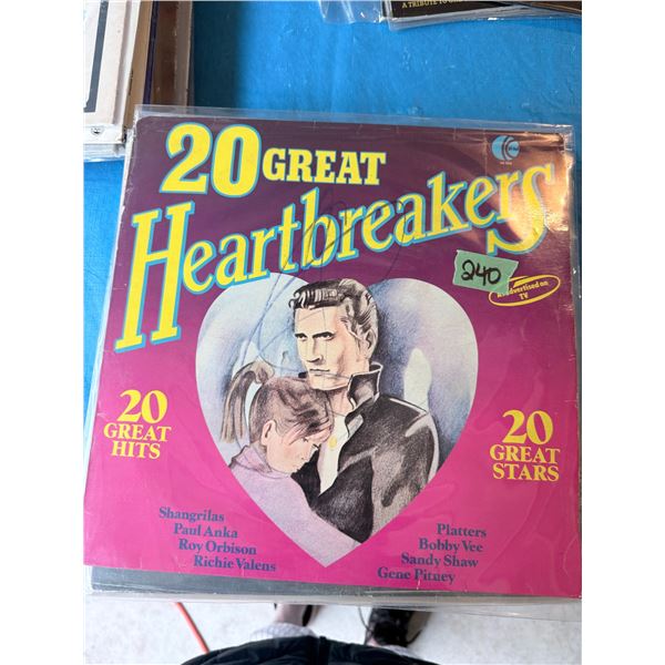20 GREAT HEARTBREAKERS VINYL RECORD