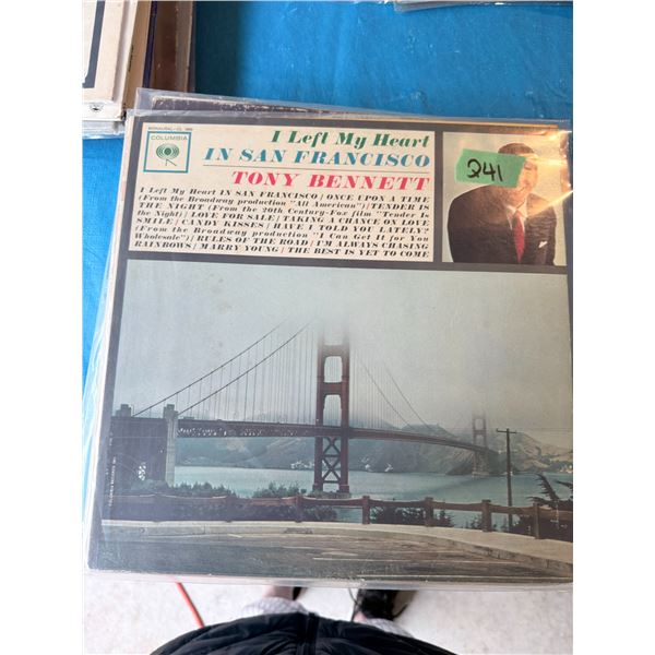 I LEFT MY HEART IN SAN FRANCISCO MONAURAL VINYL RECORD