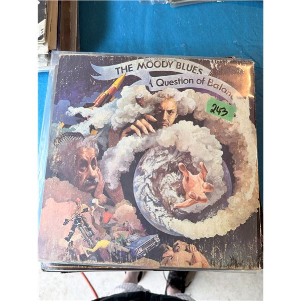 THE MOODY BLUES A QUESTION OF BALANCE VINYL RECORD