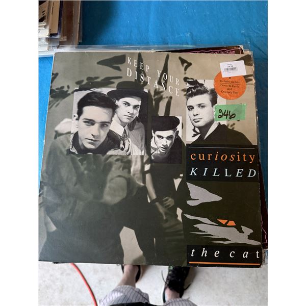CURIOSITY KILLED THE CAT KEEP YOUR DISTANCE VINYL RECORD