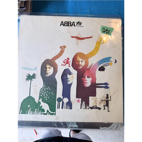 ABBA THE ALBUM VINYL RECORD