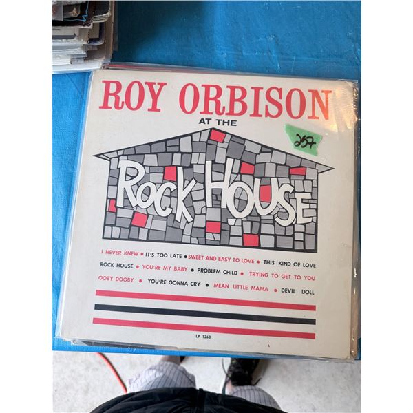 ROY ORBISON AT THE ROCK HOUSE VINYL RECORD