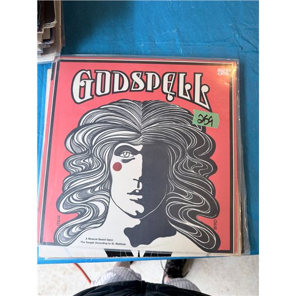 GODSPELL MUSICAL BASED ON THE GOSPEL ACCORDING TO ST. MATTHEW VINYL RECORD