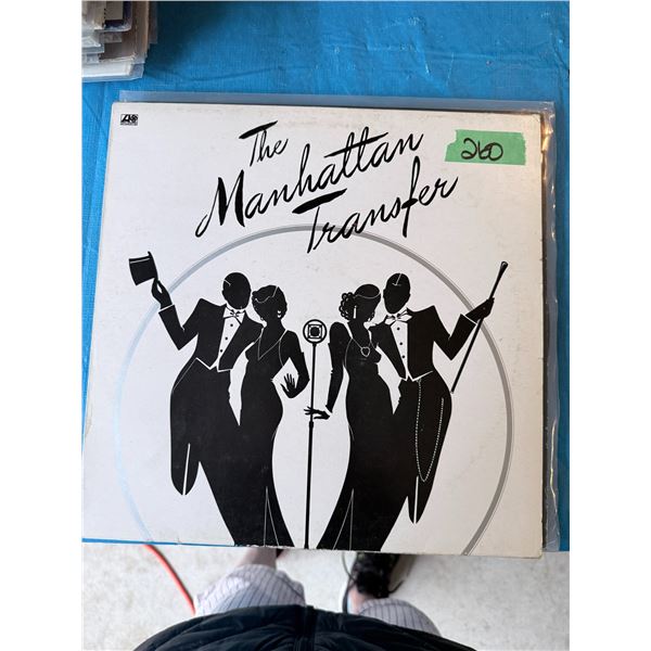 THE MANHATTAN TRANSFER VINYL RECORD