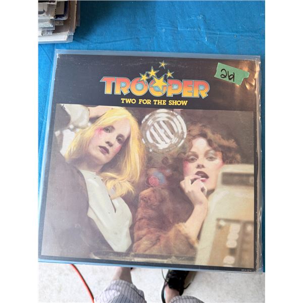 TROOPER TWO FOR THE SHOW VINYL RECORD