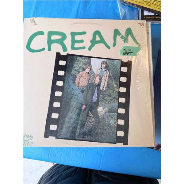 CREAM VINYL RECORD