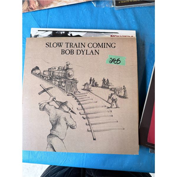 BOB DYLAN SLOW TRAIN COMING VINYL RECORD