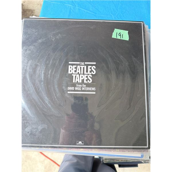 THE BEATLES TAPES FROM THE DAVID WIGG INTERVIEWS VINYL RECORD