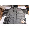 Image 2 : The North Face Expedition System Hooded Puffer Jacket – Grey– Size Large