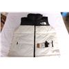 Image 2 : The North Face Two-Tone Puffer Vest – Black & Off-White – Size Small