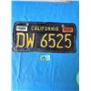 Image 1 : VINTAGE RARE 1964/1965 CALIFORNIA LICENSE PLATE