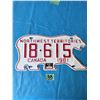 Image 1 : 1981 NORTHWEST TERRITORIES LICENSE PLATE