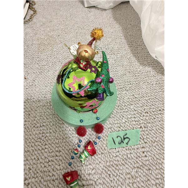 THE BOMBAY CHRISTMAS ORNAMENT COLLECTIBLE HOLIDAY DECOR