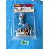 Image 1 : LEMAX CHRISTMAS PUPPIES 4 SALE TWO FIGURINES IN BLISTER PACKAGE HOLIDAY VILLAGE DISPLAY