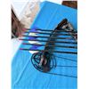 Image 2 : COMPOUND BOW LOT WITH ARROWS LEFT HANDED BRAND NEW