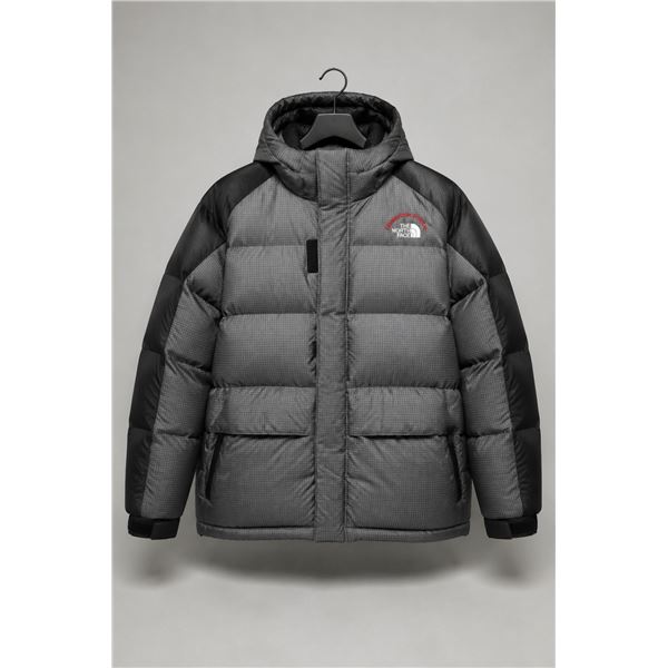 The North Face Expedition System Hooded Puffer Jacket – Grey– Size Large