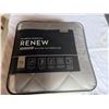 Image 2 : Renew Bamboo Charcoal Ultra-Plush Mattress Pad – Grey – Twin XL