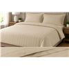 Image 2 : Sunset Luxury Weave Duvet Cover Set - Ivory
