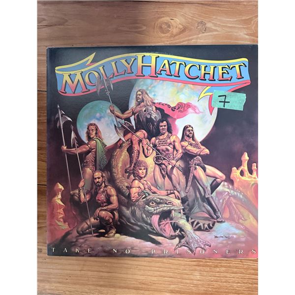 MOLLY HATCHET TAKE NO PRISONERS VINYL RECORD