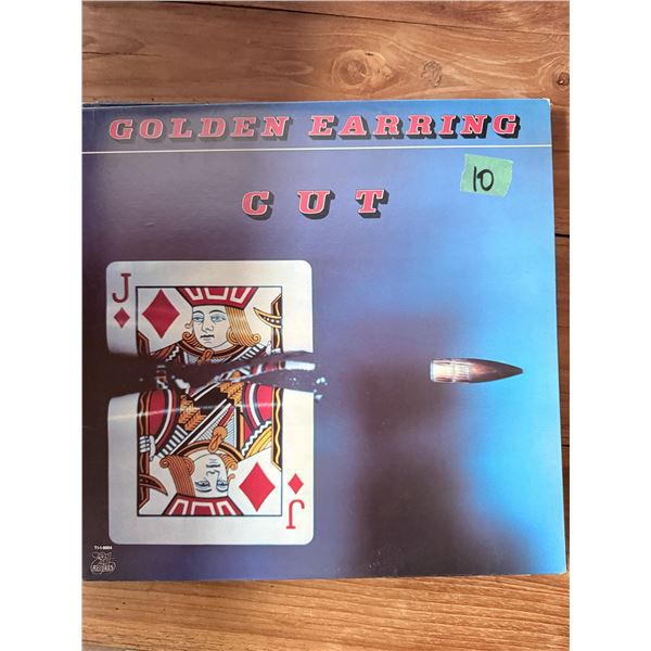 GOLDEN EARRING CUT VINYL RECORD