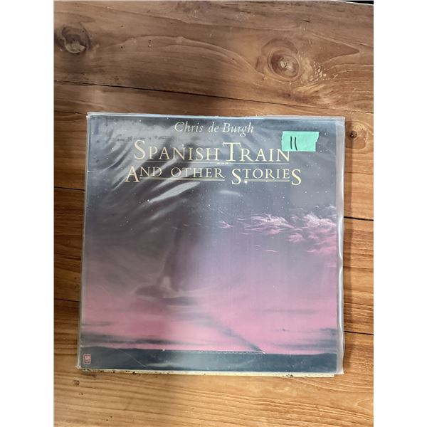 CHRIS DE BURGH SPANISH TRAIN AND OTHER STORIES VINYL RECORD
