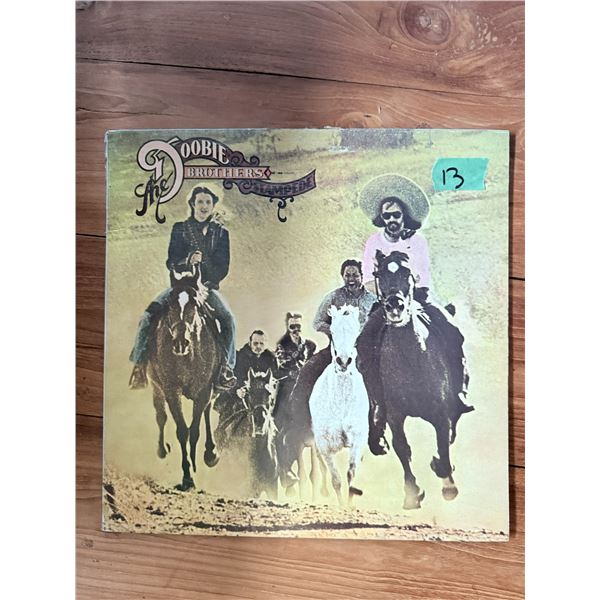 THE DOOBIE BROTHERS STAMPEDE VINYL RECORD