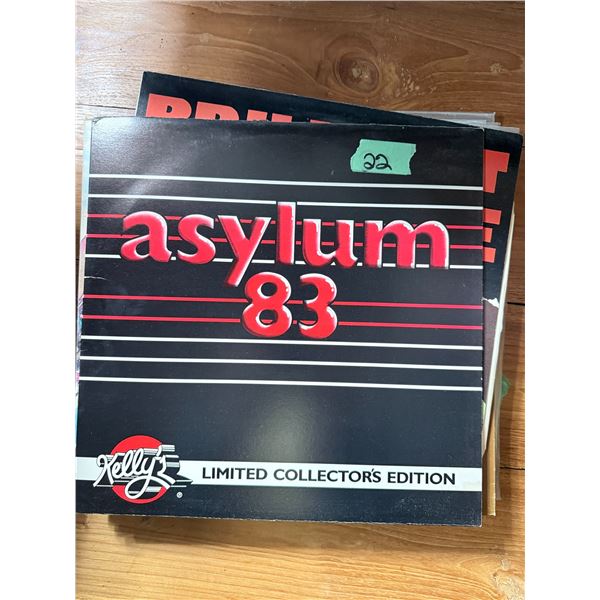 KELLY'S ASYLUM 83 LIMITED COLLECTOR'S EDITION VINYL RECORD