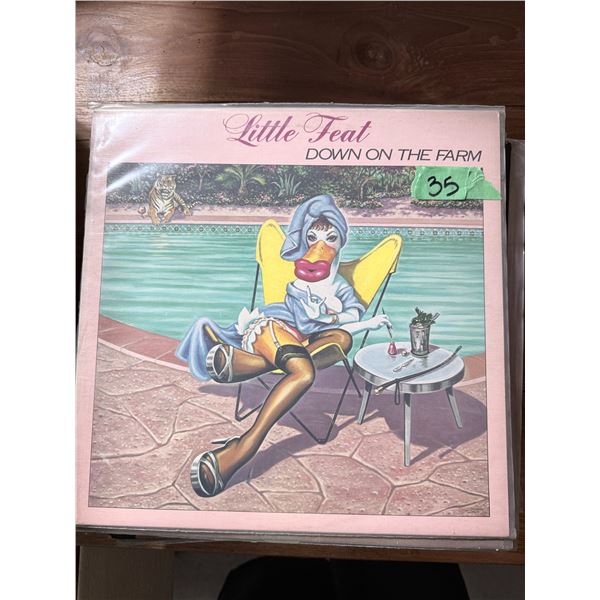 LITTLE FEAT DOWN ON THE FARM VINYL RECORD